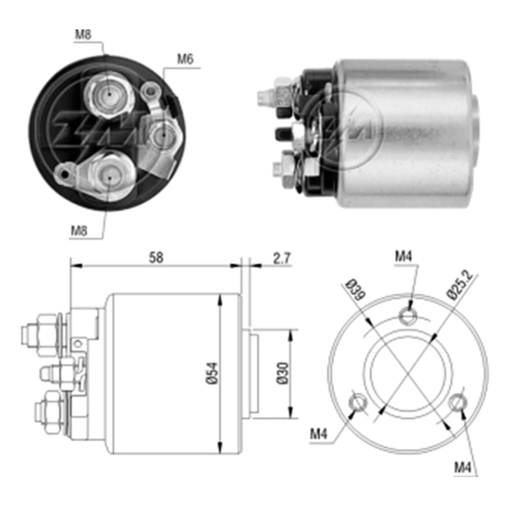MARS OTOMATIGI 12V OPEL / MERCEDES-BENZ / RENAULT (SVA-0591)
