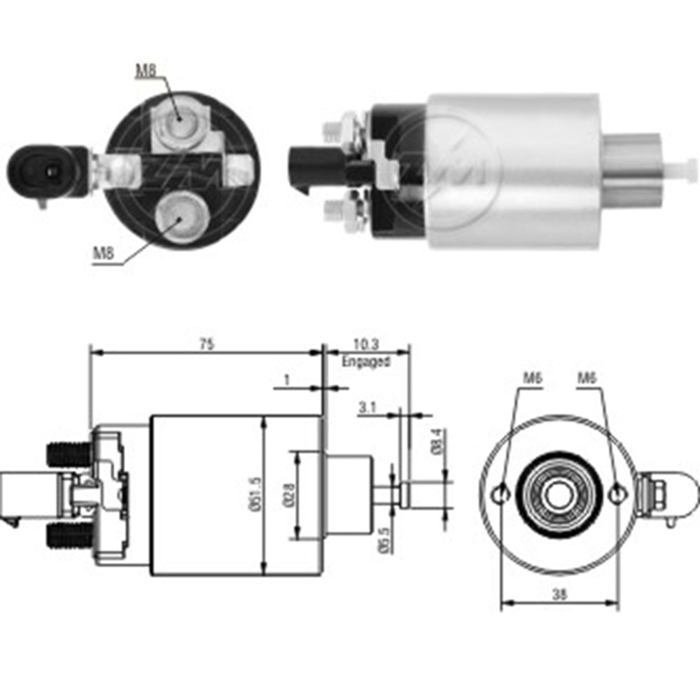 MARS OTOMATIGI 12V JEEP CHEROKEE - GRAND CHEROKEE - WRANGLER