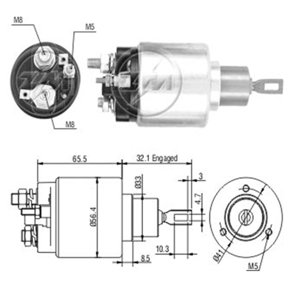 MARS OTOMATIGI 12V FORD SIERRA - CAPRI / CHRYSLER / DODGE