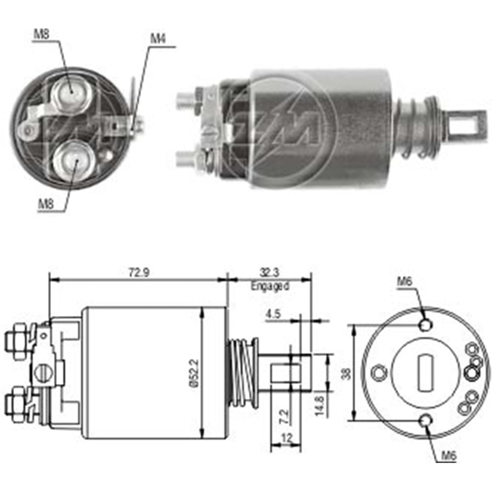 MARS OTOMATIGI 12V BUICK / CADILLAC / GM - CHEVROLET / GM - OLDSMOBILE / GM - PONTIAC / GMC