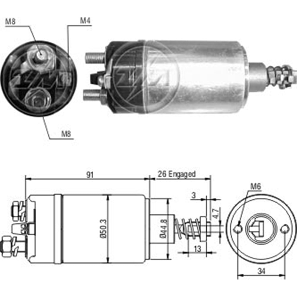 MARS OTOMATIGI 12V PORSCHE 911 - 928 - 959