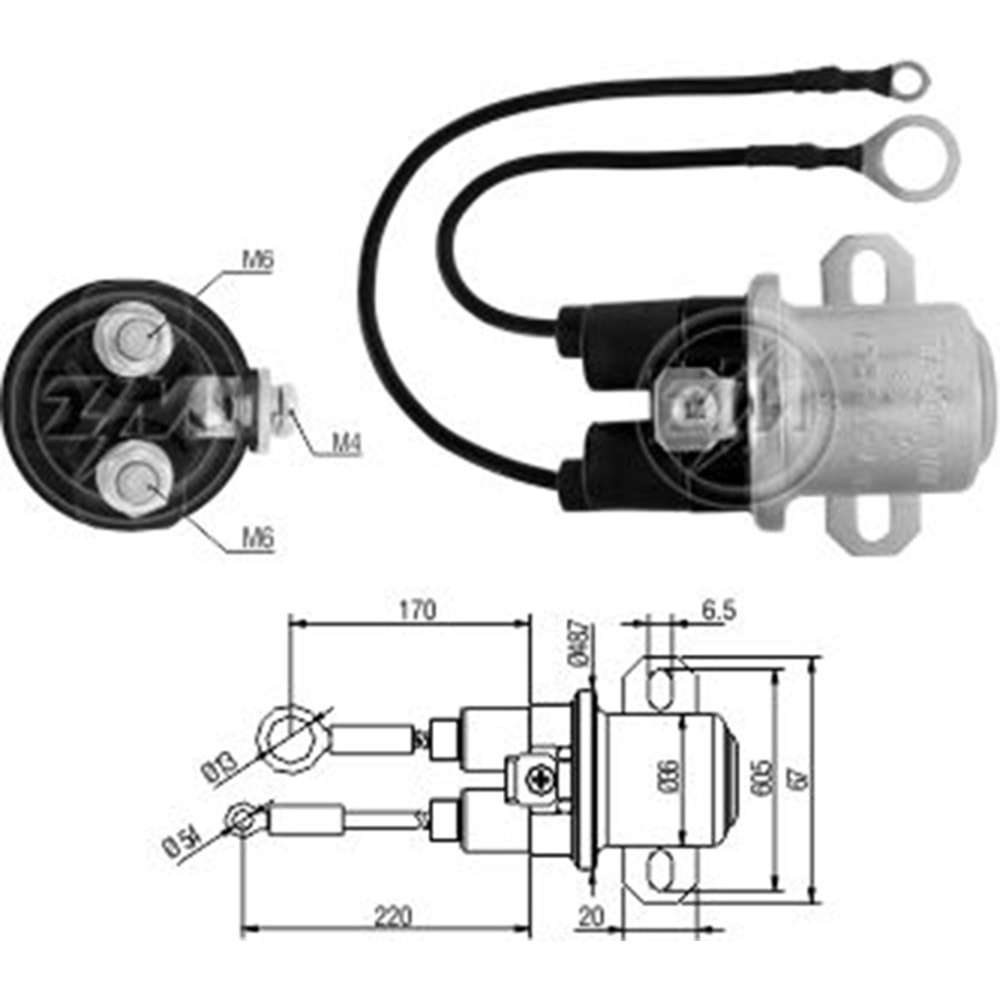 MARS OTOMATIGI 24V 37MT - 41MT MERCEDES-BENZ 1632 - 1634 - 1938 - 1944 - 2638 L - LS - LK YARDIMCI OTOMATIK