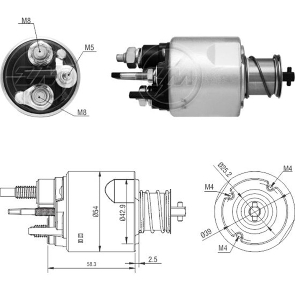 MARS OTOMATIGI 12V DACIA DOKKER - DUSTER - LODGY - LOGAN 1.6 / NISSAN KUBISTAR / RENAULT CLIO - FLUENCE - KANGOO -