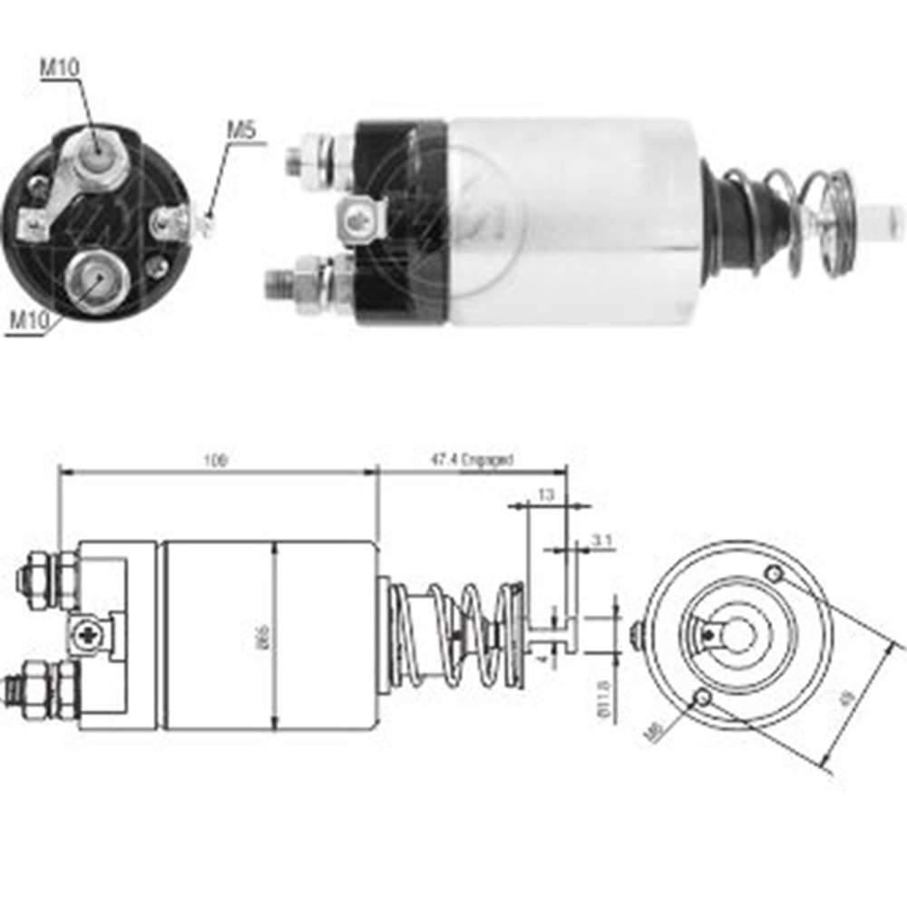 MARS OTOMATIGI 24V HINO KAMYON - IS MAKINASI