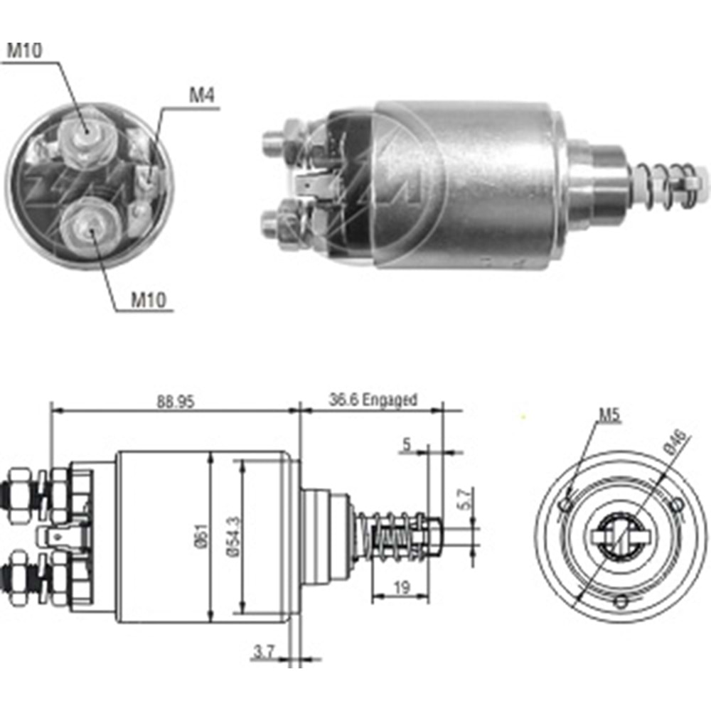 MARS OTOMATIGI 12V CASE / FIAT / IVECO / NEW HOLLAND