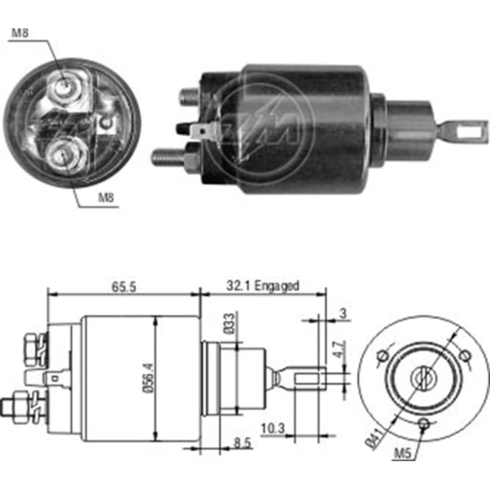 MARS OTOMATIGI 12V LAND ROVER DEFENDER - DISCOVERY 25 TDI / ROVER 90 - 110