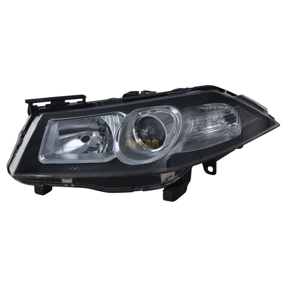 FAR MANUEL RENAULT MEGANE 05-11 SIYAH CERCEVELI SAG