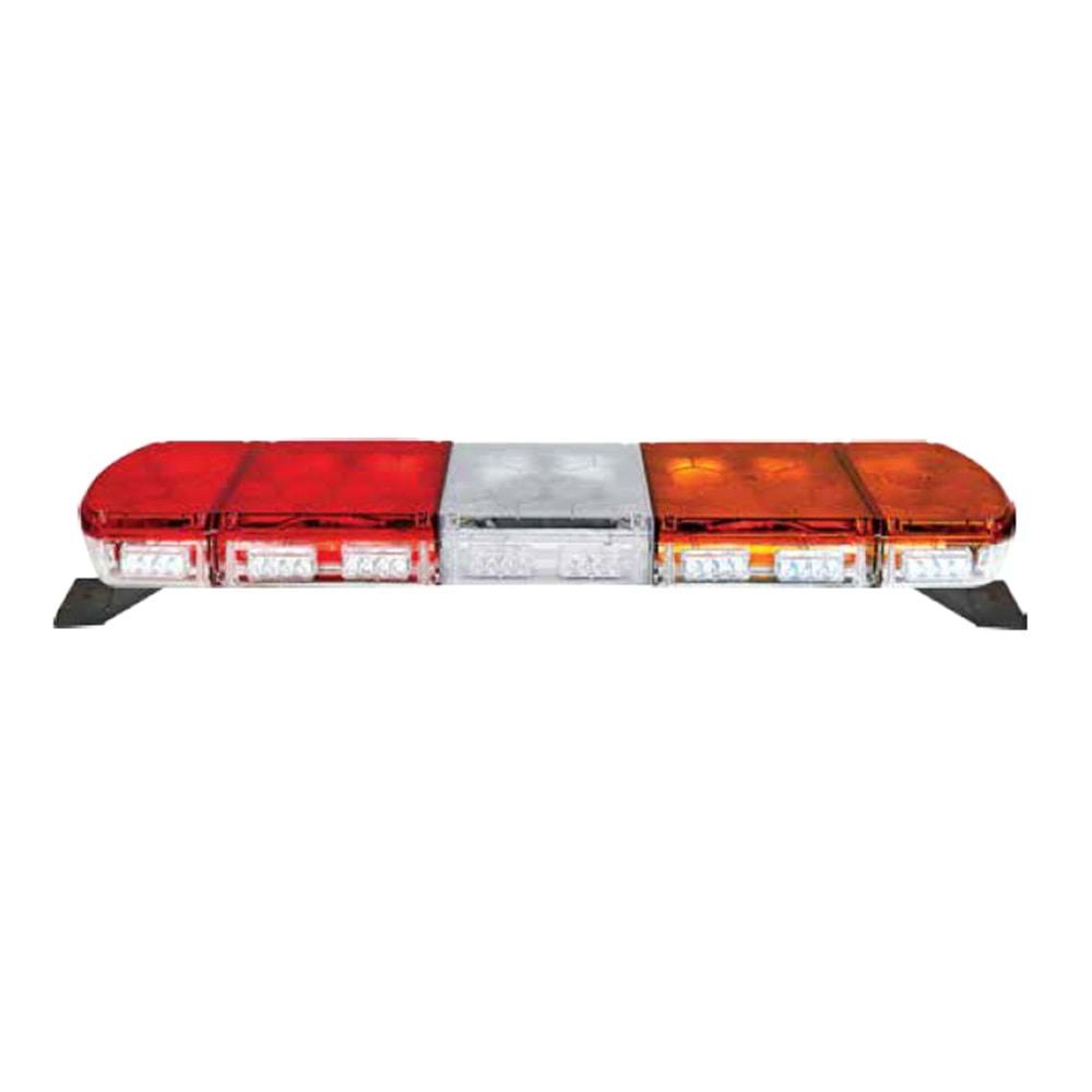 TRAFIK IKAZ LAMBASI LED SARI-KIRMIZI 127 CM