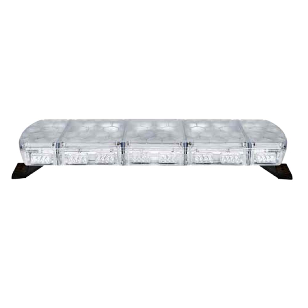 TRAFIK IKAZ LAMBASI LED MAVI-KIRMIZI KOMPLE SEFFAF 127 CM