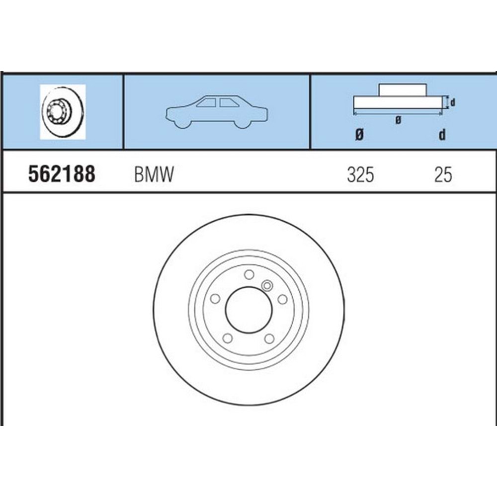 FREN DISKI ON HAVALI BMW 3 SERI E46 CABRIO COUPE TOURING 99>