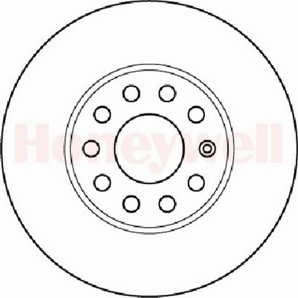 FREN DISKI ON HAVALI TK VW CADDY III 1,4-1,6-1,9TDI 2.0S 04>GOLF V 2.0 FSI 2.0 TDI 03>