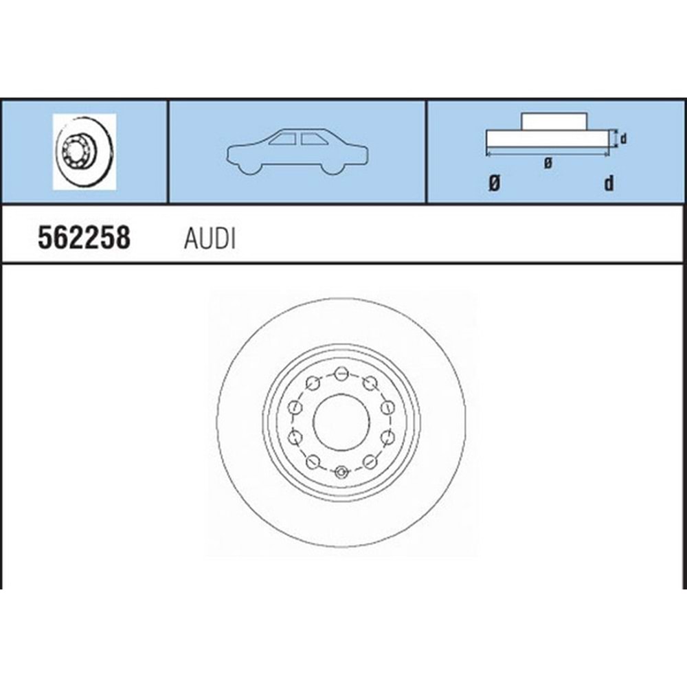 FREN DISKI ARKA HAVALI EOS 2.0 TFSI 03 2006- , Golf V 1K1 1,4 TSI,1,6,1,6 FSI,2.0FSI,2.0 GTD,2.0