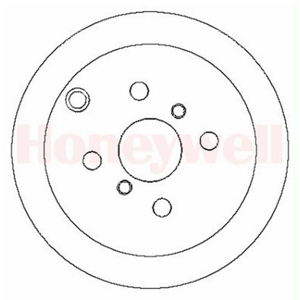 FREN DISKI ARKA TK TOYOTA COROLLA VVT 1,4-1,6 02> YARIS VERSO 01>