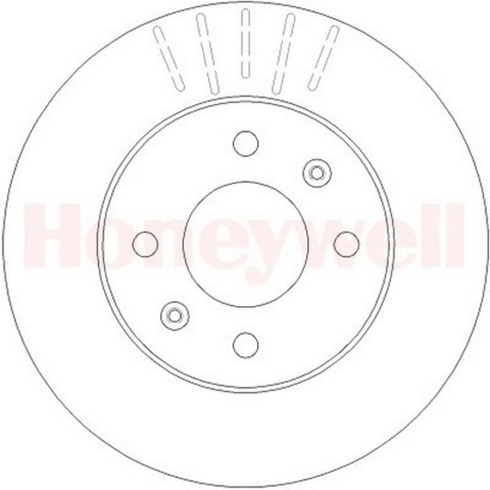 FREN DISKI ON HAVALI TK HYUNDAI ACCENT 00>EskI No 562301B