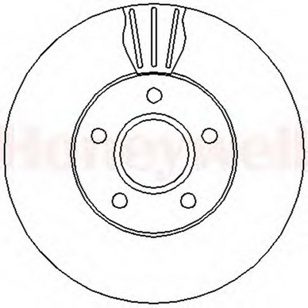FREN DISKI ON HAVALI Focus C-Max 1,6,1,6 TI 10 2003- , Focus C-Max 1.8,1.8 FlexIfuel