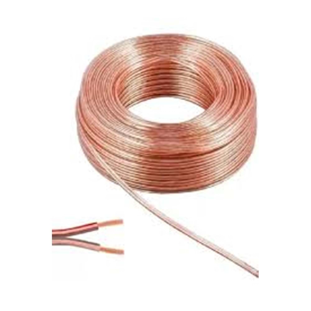 2X0.75 SINYALIZASYON KABLO SEFFAF