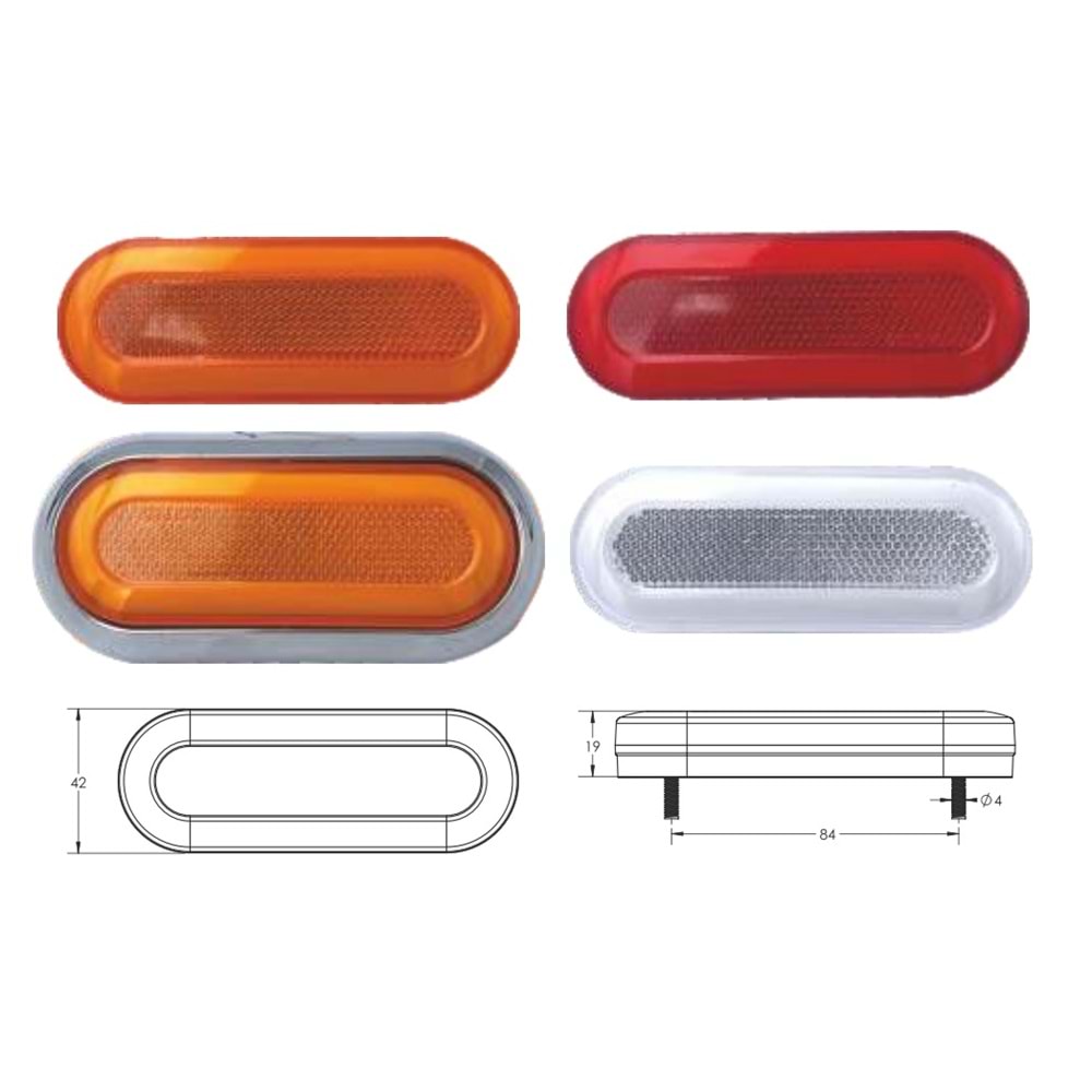 ÇOK AMAÇLI YENİ STAR STOP CAMI SARI - KIRMIZI