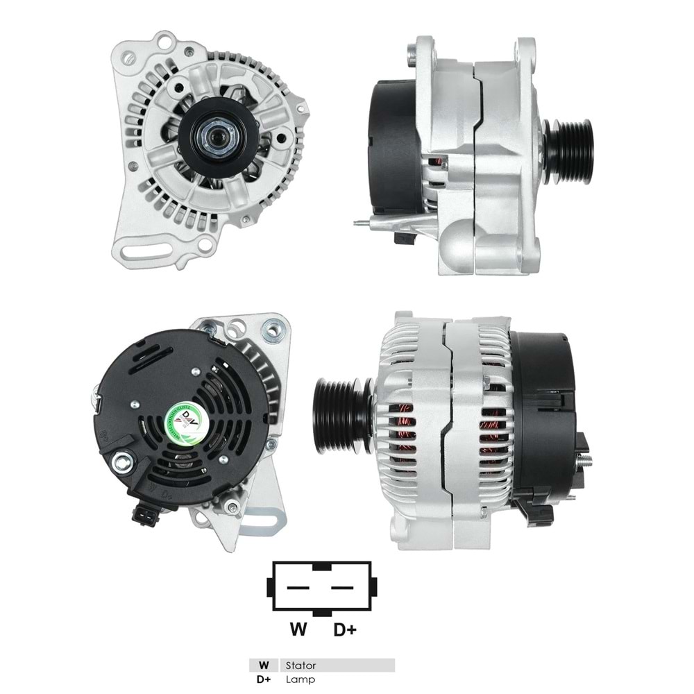 ALTERNATÖR BOSCH 12V 90A VW PASSAT-SEAT GERGİLİ