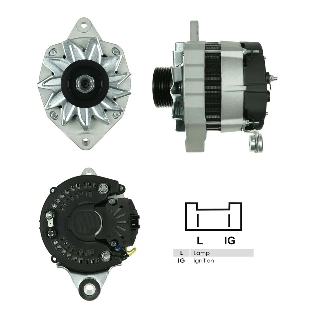 ALTERNATÖR VALEO 12V 70A R-19/21 1,8/1,9