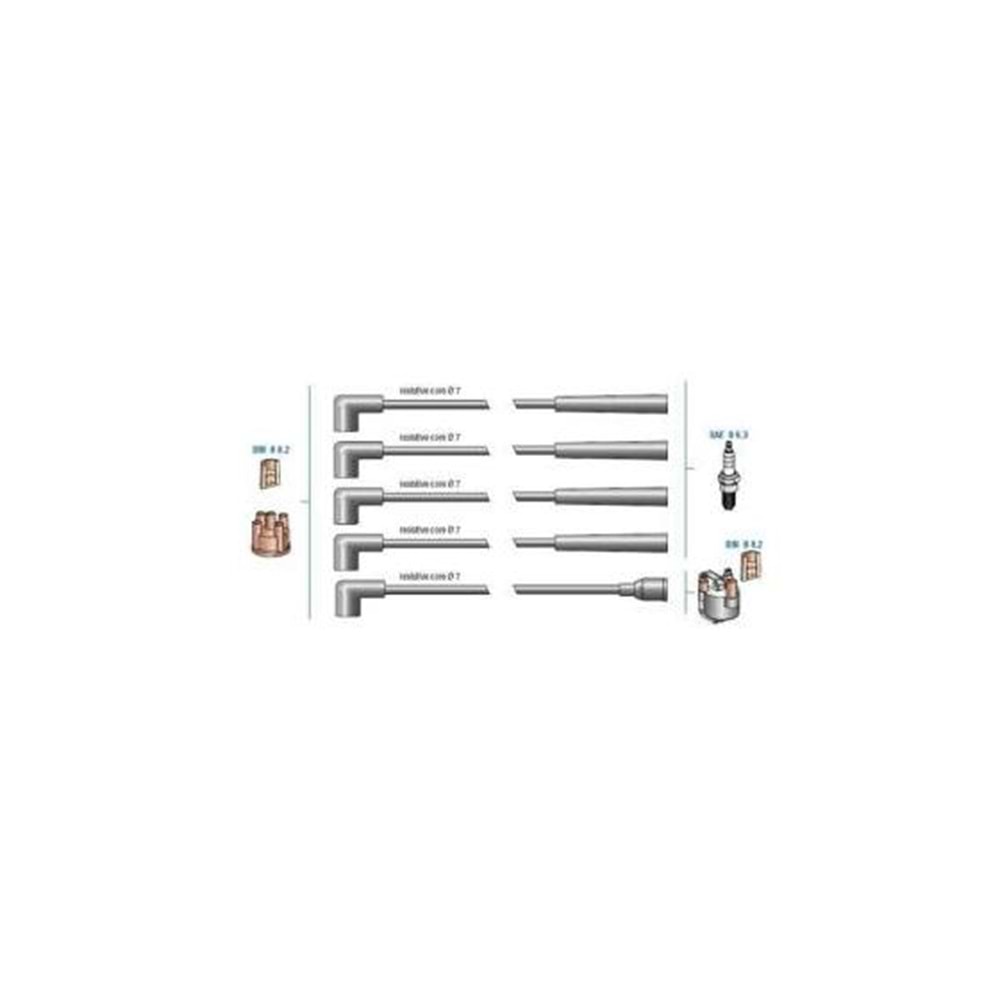 BUJİ KABLOSU SETİ SKODA FAVORİT 1.5 LX 94-