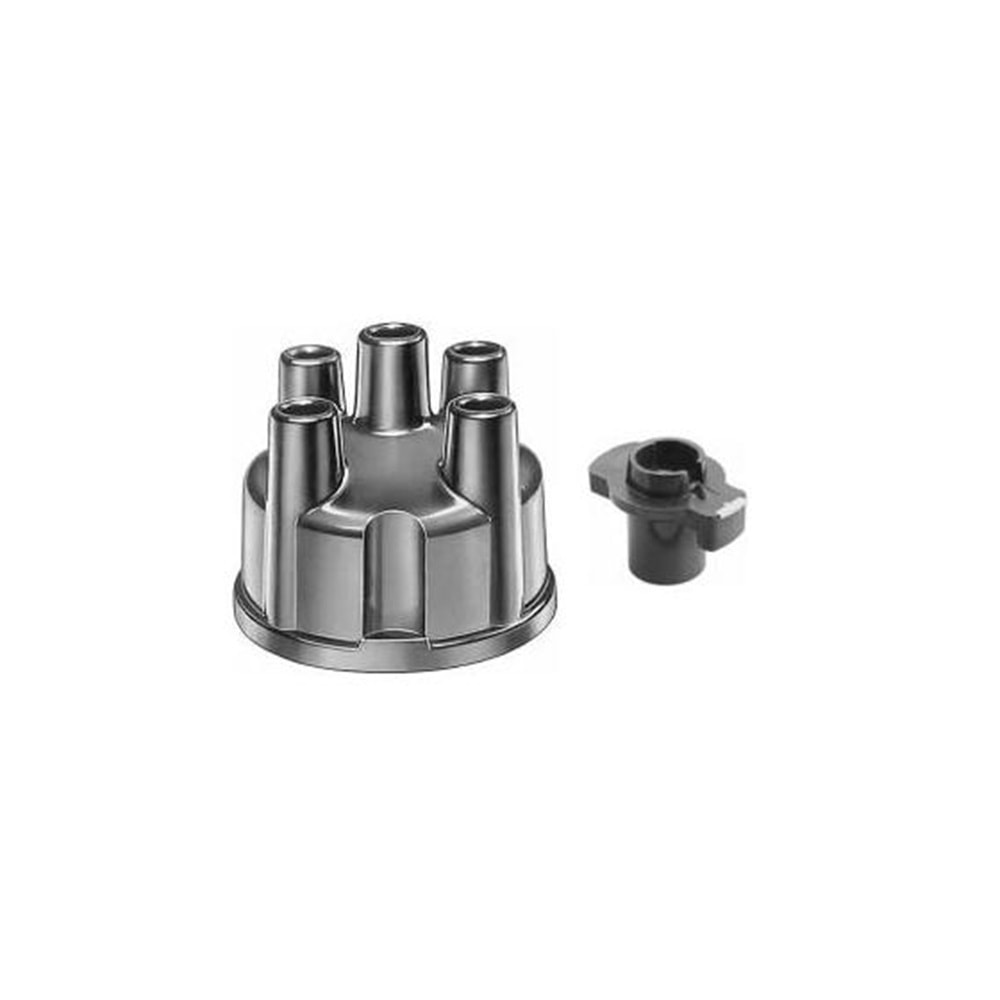 DİSTRİBÜTÖR KAPAĞI VE TEVZİ MAKARASI SETİ RENAULT 9 SPRİNG DİSTRİBÜTÖR KAPAK + TEVZİ MAKARA SETİ