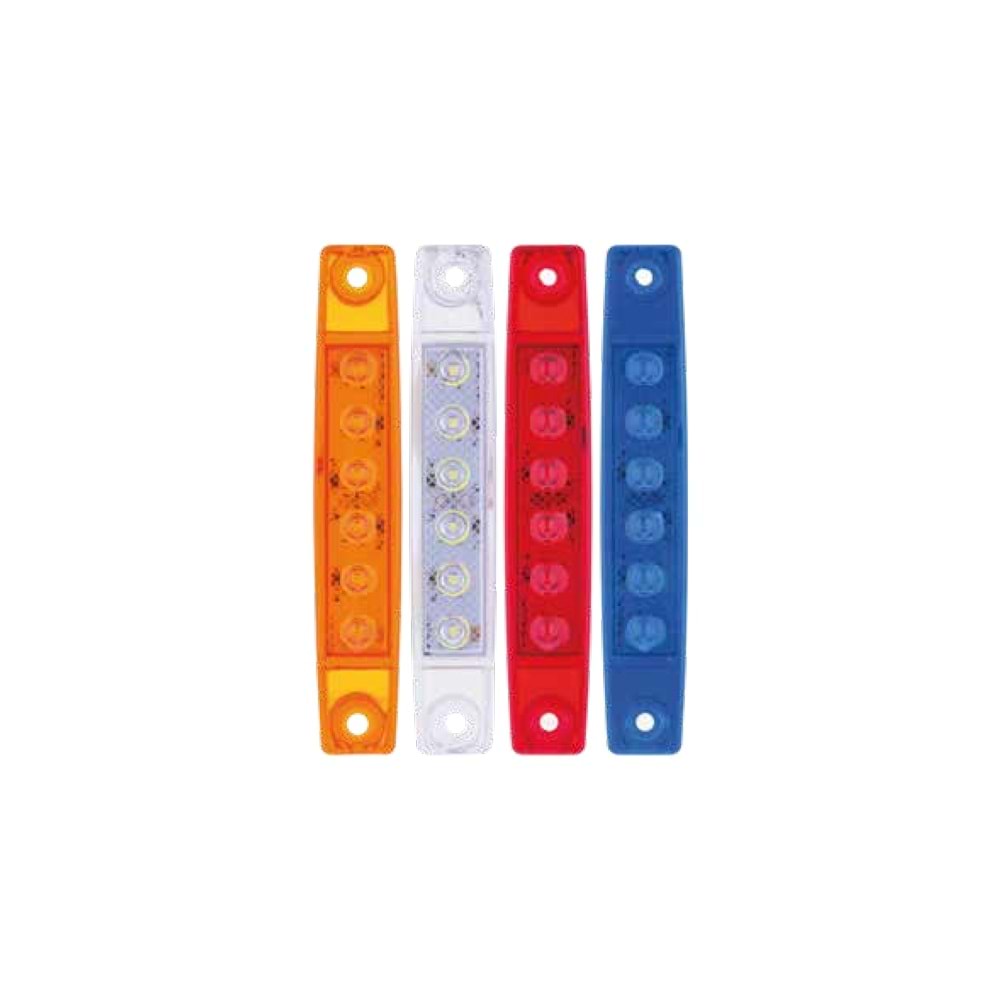 6 LEDLİ PARMAK LAMBA KOMPLE CAMLI MODEL
