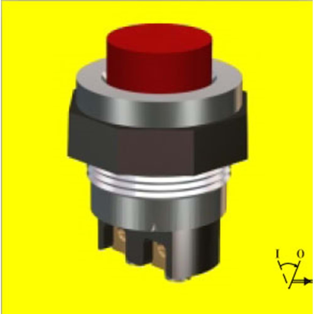 METAL BUTON SIYAH