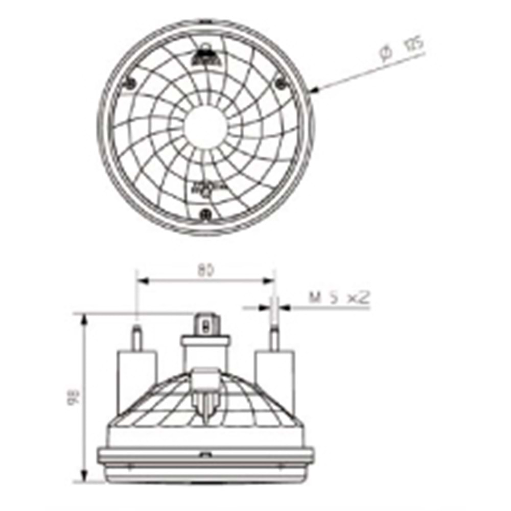 GERI VITES LAMBA DAIRESEL ISUZU 24V 13066 OTOKAR TEMSA