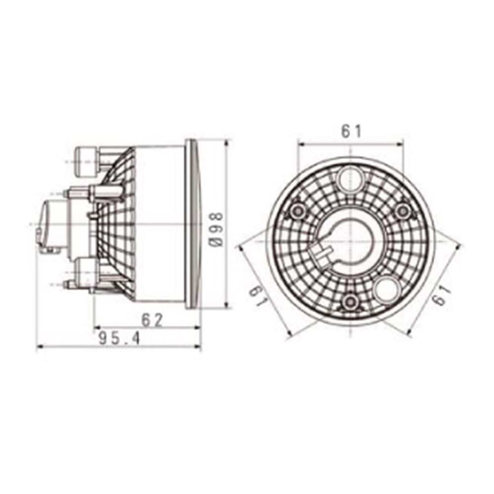 ARKA SIS LAMBASI 98mm 12V P21W OTOKAR