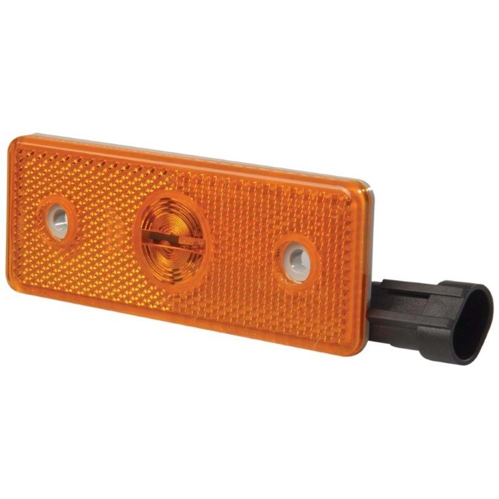 YAN POZISYON + REFLEKS LAMBASI TURUNCU 12V/24V KABLOLU