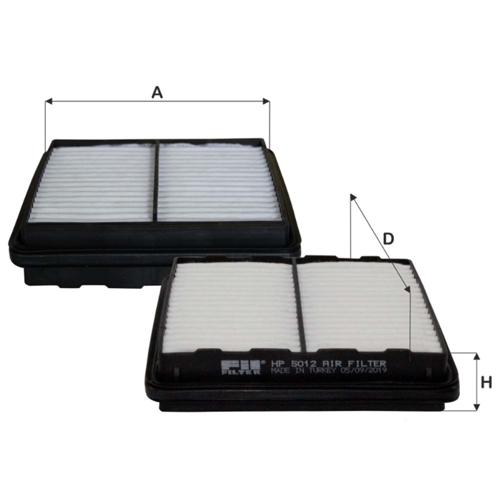 HAVA FILTRESI HONDA CIVIC 91-95 1.5 LSI 1.6