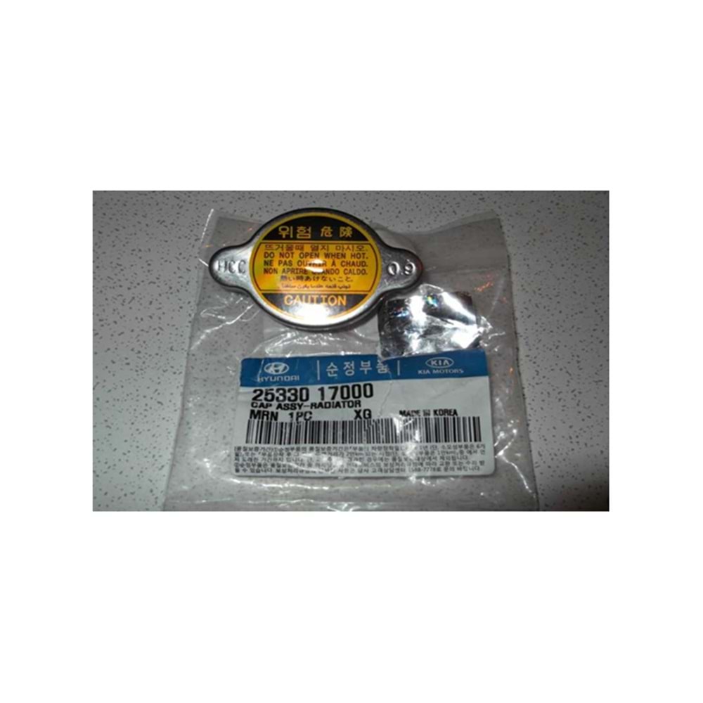 RADYATÖR KAPAĞI 0,9 BAR