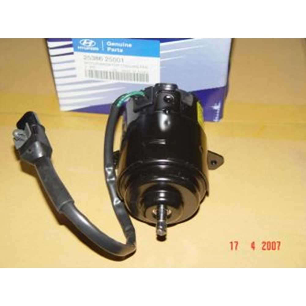 RADYATOR FAN MOTORU HYUNDAI ACCENT 00>1,3 1,5 1,6 MPI SOHC