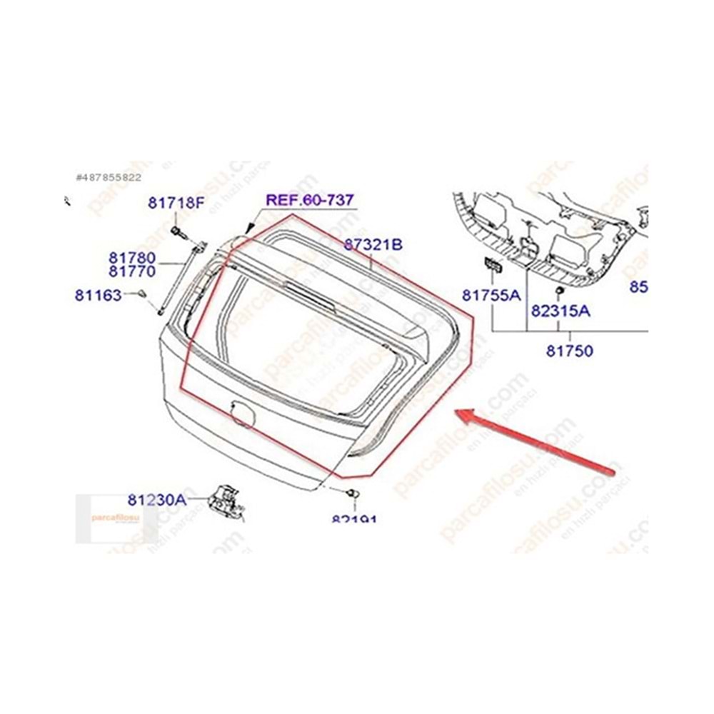 --BAGAJ FITILI HYUNDAI I30