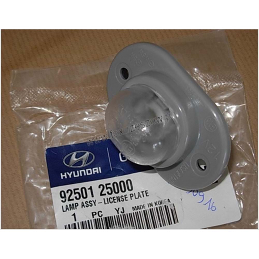 PLAKA LAMBASI HYUNDAI ACCENT YM