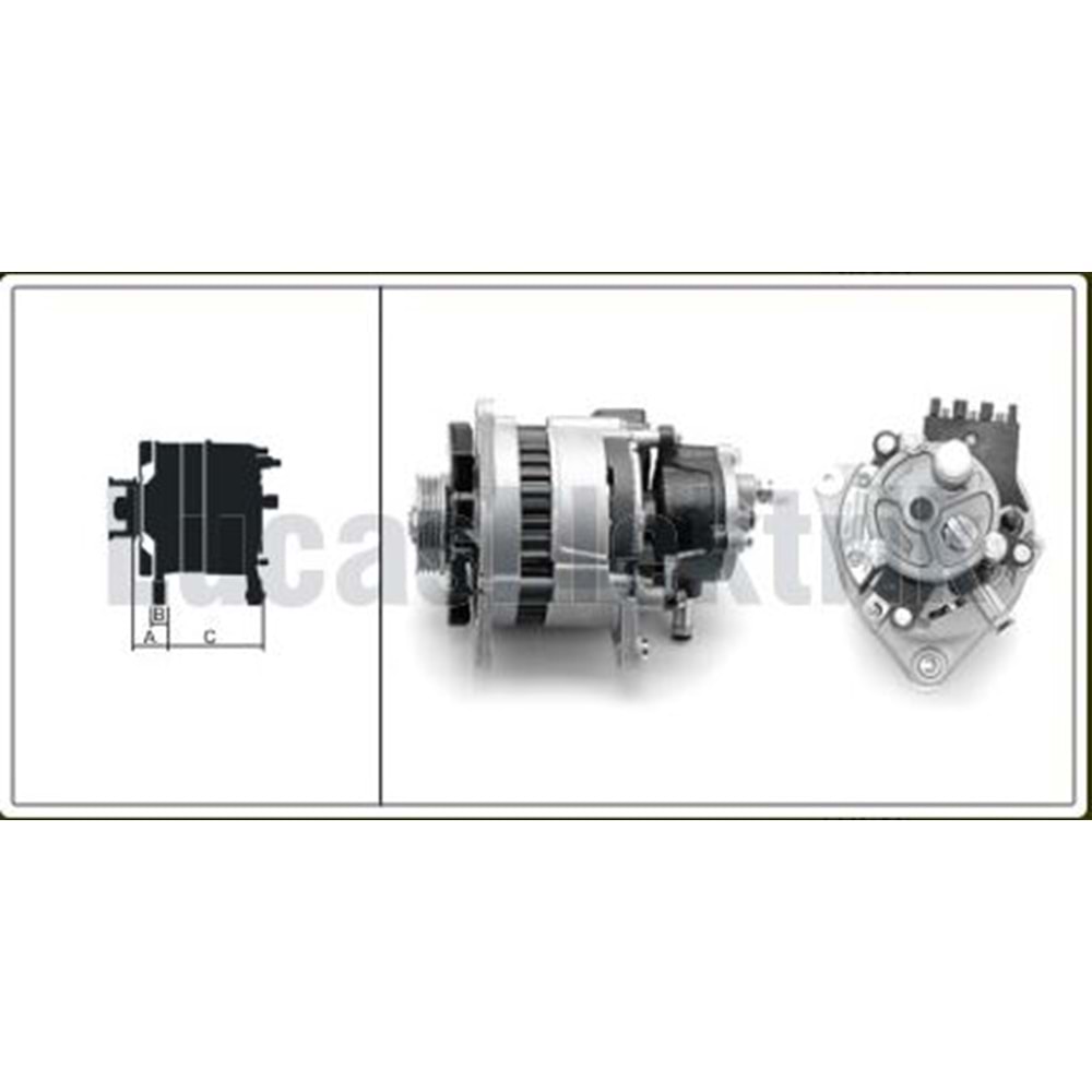 ALT DINAMO A 127 OTOSAN MINIBU