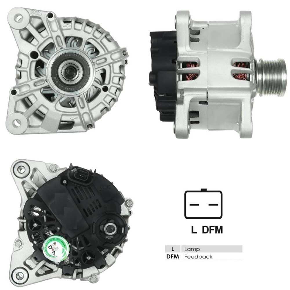 ALT DINAMO 14V 125A NISSAN INTERSTAR DCI 90 120 140 PRIMASTAR 2.0