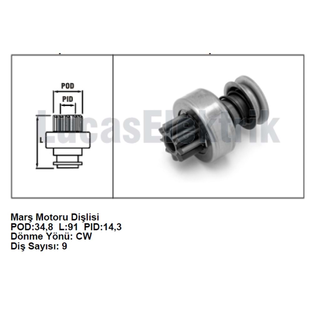 MARS DISLISI 0105 9 DIS MERCEDES 302 YM
