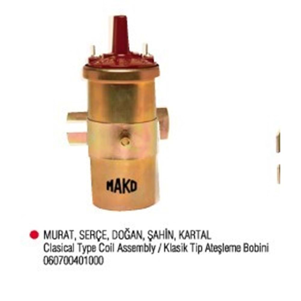 ATESLEME BOBINI TOFAS SERCE M124 SAHIN DOGAN KARTAL 401