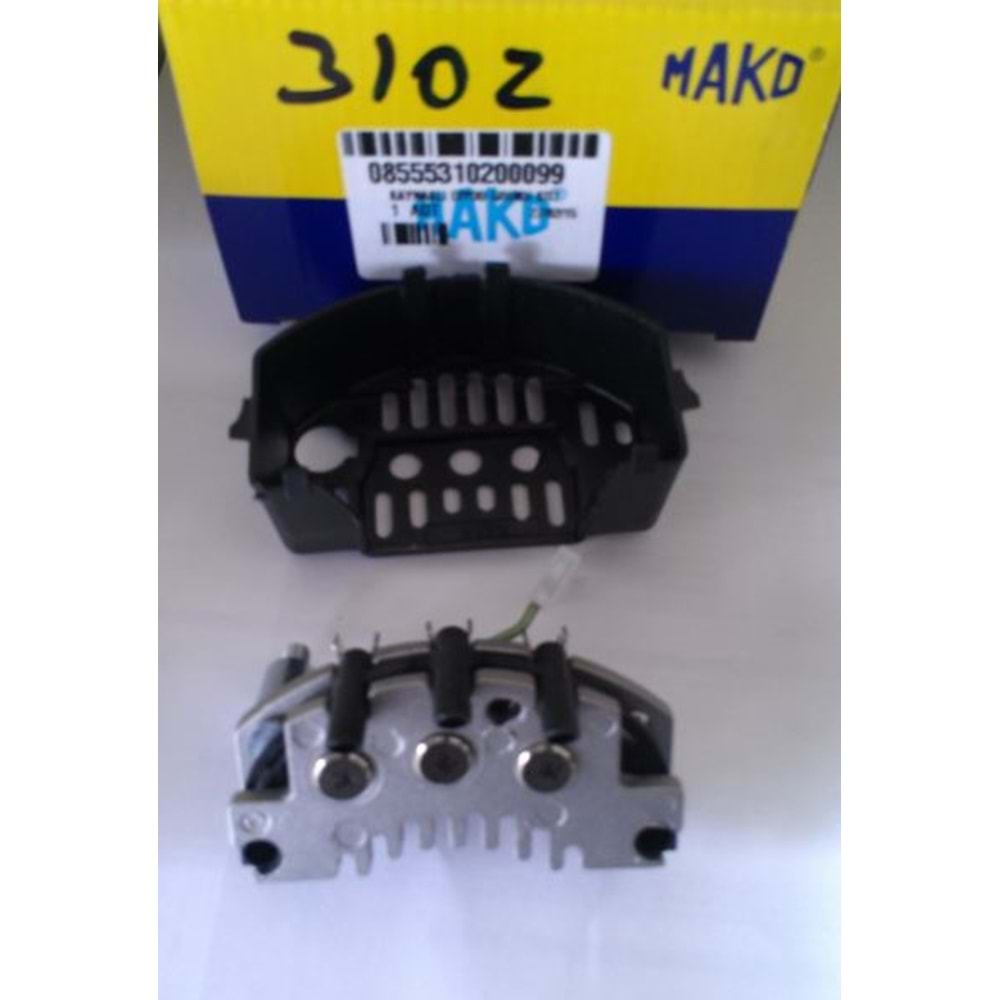 ALT DIOT GRUBU 65A KAYNAKLI ARKA 63621503 VE 63621603 YERINE REGULATORLU TUM ALTERNATORLERDE 102
