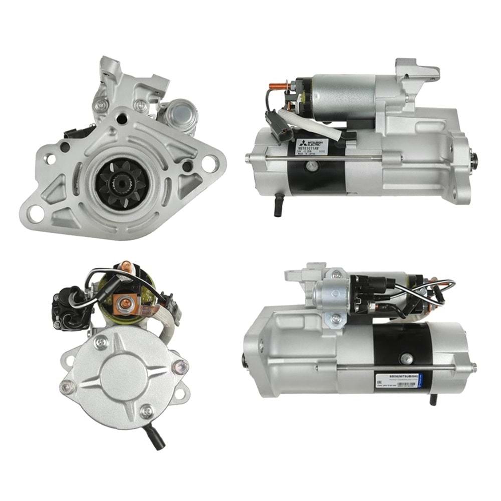 M.MOTORU 24V 3.2KW 9DİŞ(M8T80071)MITSUBISHI CANTER