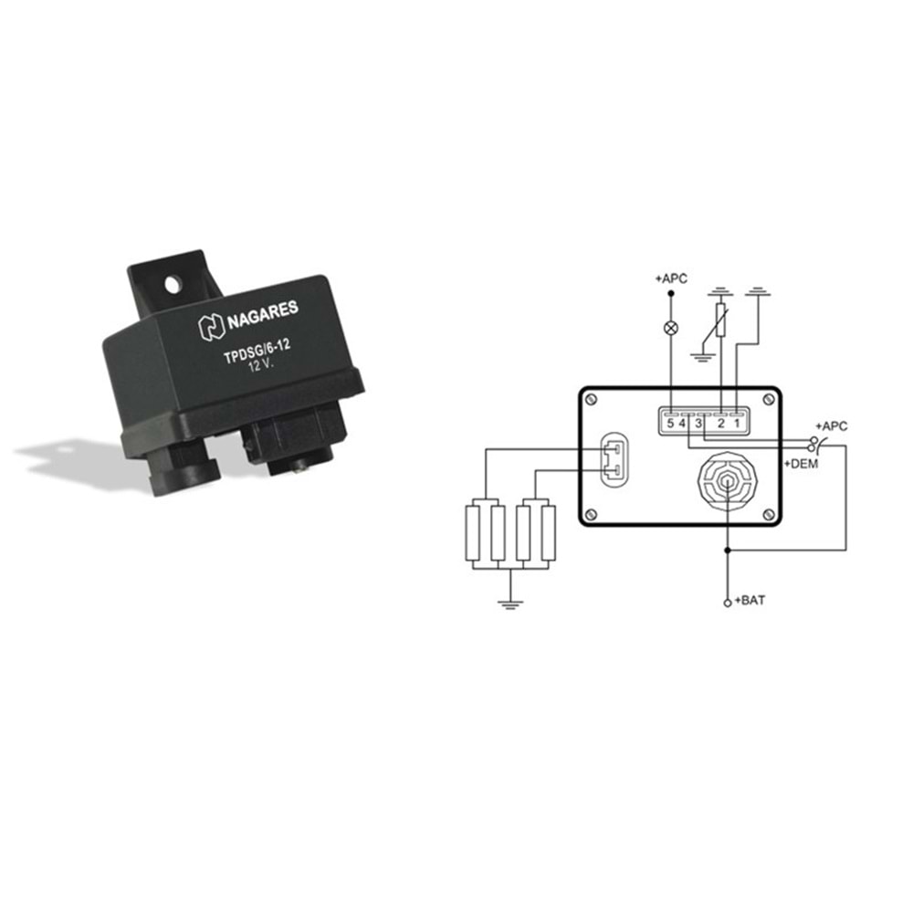 KIZ.BEYIN 12V ORJ.RENAULT EXPR