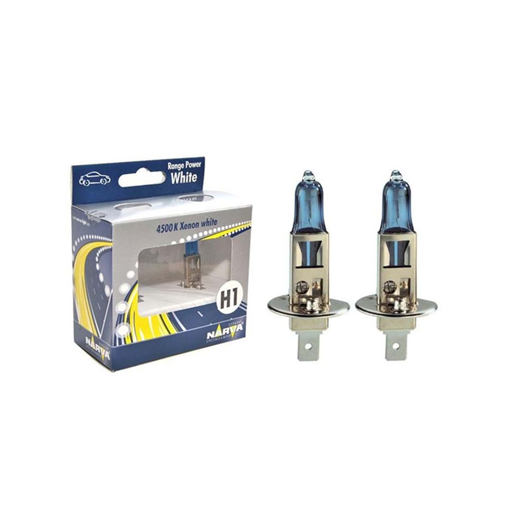 AMPUL H1 12 V 55W RANGE POWER WHITE 4100K 2Lİ