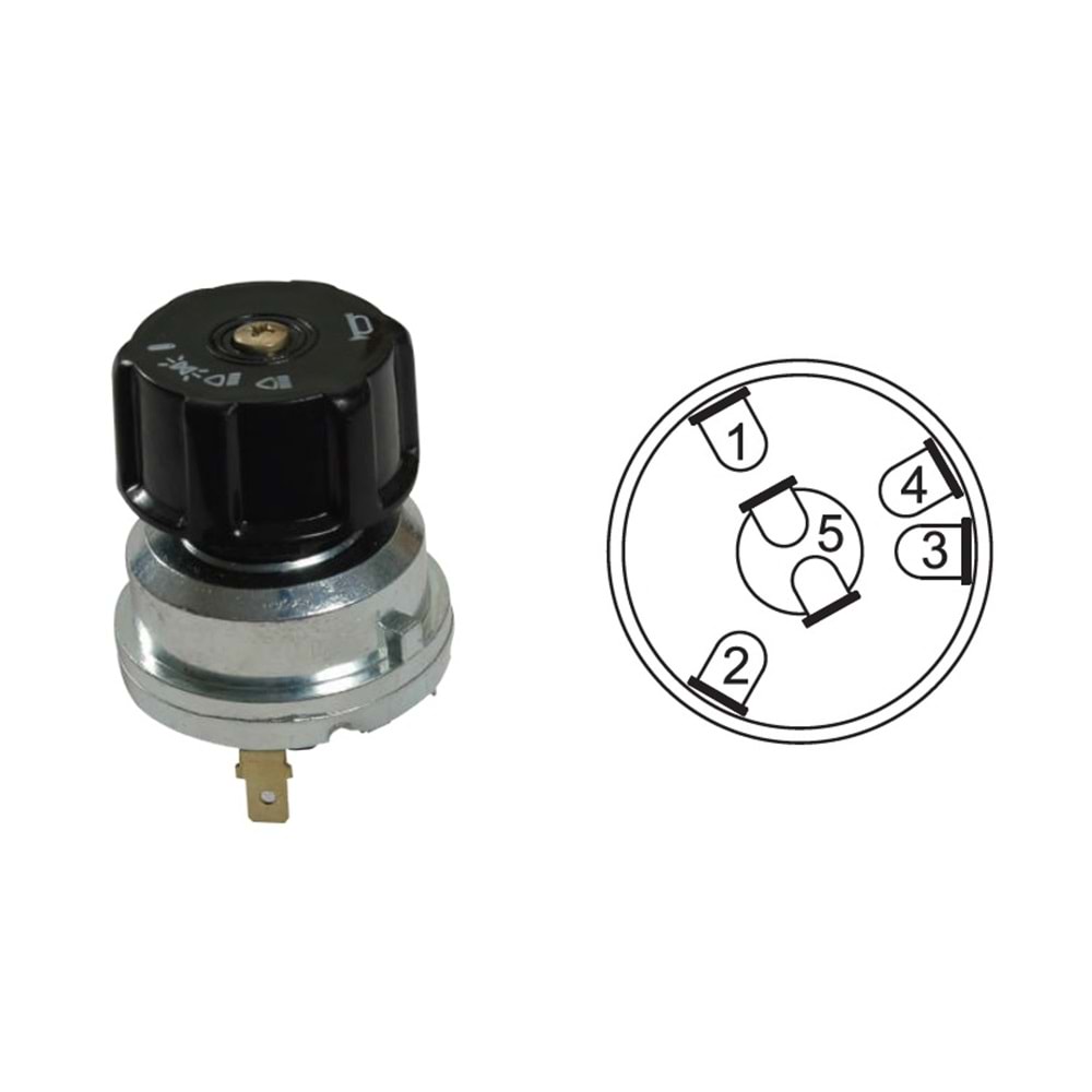 FAR VE SINYAL ANAHTARI KORNALI FIAT 55 46 TRAKTOR