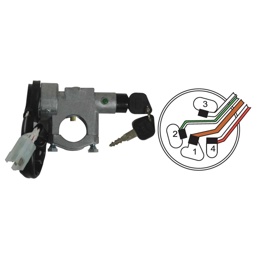 KONTAK ANAHTARI BMC LEVEND 3.0 TDI 80 L100 MEGASTAR