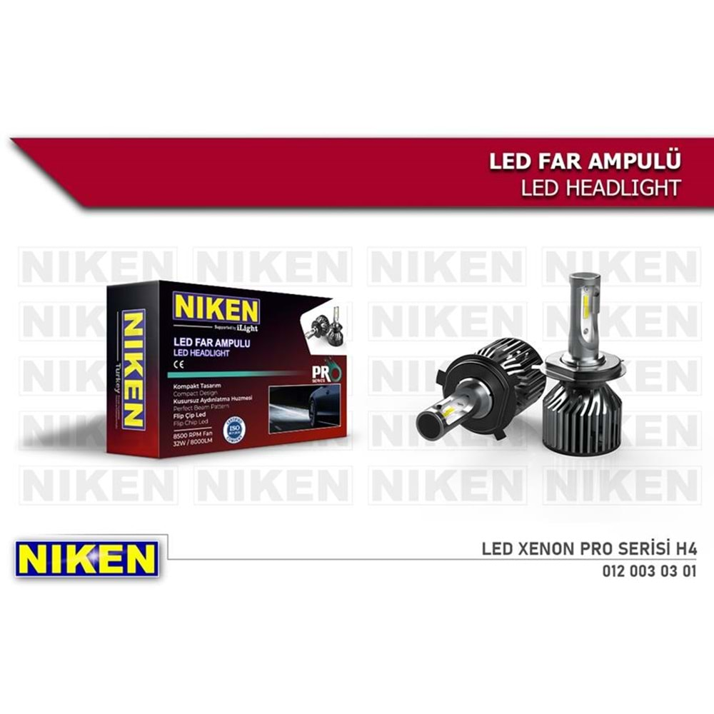 LED XENON PRO SERISI H4