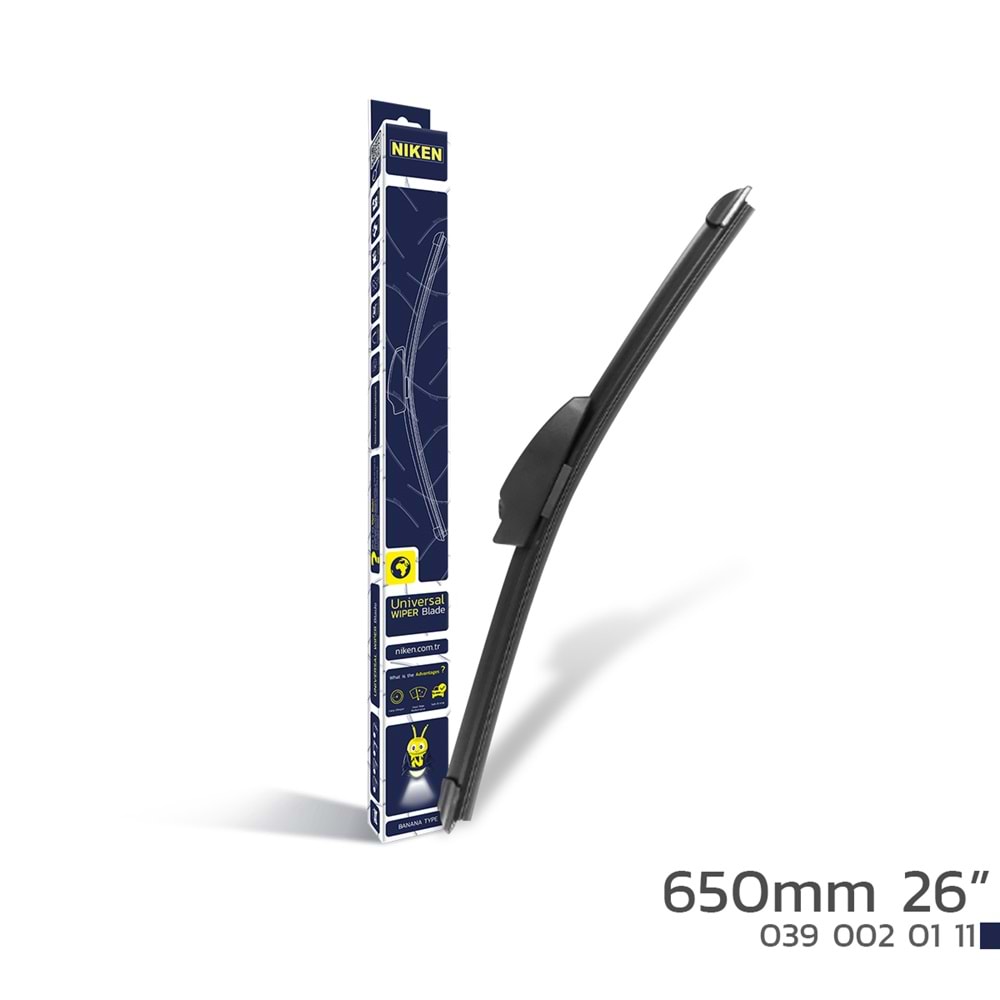 650mm 26 UNİVERSAL BANANA TİP SİLECEK