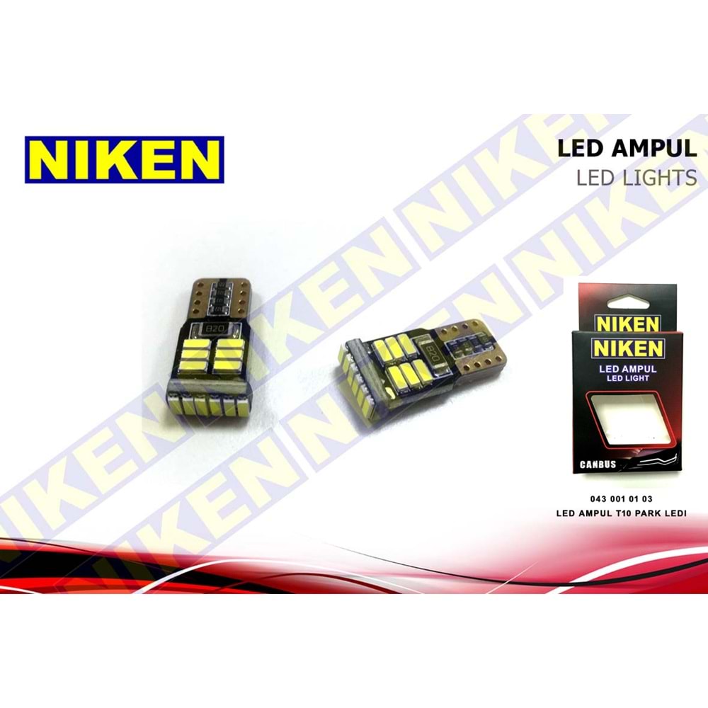 LED AMPUL T10 5W DİPSİZ CANBUS PARK LEDİ