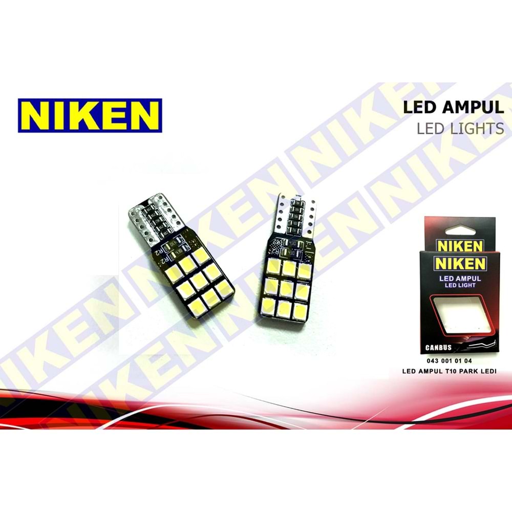 LED AMPUL T10 5W DİPSİZ CANBUS PARK LEDİ