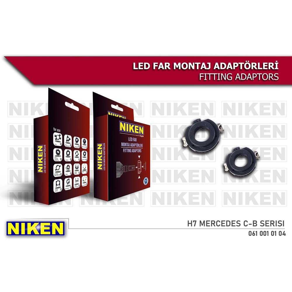LED FAR MONTAJ ADAPTÖRÜ H7 MERCEDES C-B SERISI